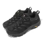 【MERRELL】登山鞋 MOAB 3 GTX 男鞋 黑 全黑 防水 避震 VIBRAM 郊山 戶外(ML500299)