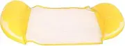 Portable PVC and Nylon Mesh Material Water Hammock Pool Float Raft Lounge for Adults Parties Beach Inflatable Tubes Floaties Toys 140 * 60CM Inflatable LWX