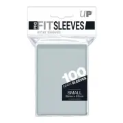 (100-Pack) Ultra Pro Gaming SMALL Pro-Fit TOP LOAD Inner Sleeves 60mm x 87mm