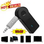 Wireless Bluetooth 3.5mm AUX Audio Stereo Music Car Adapter USH