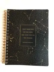 New Fringe Notesmark Grey Gray Luxury Notebook - Keep your eyes on the stars