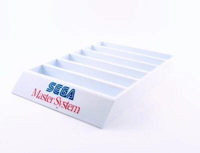 Sega Master System Game Cartridge Stand Holder - Holds 6 or 9 Games