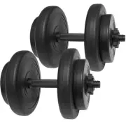 All-Purpose Hand Weight Set Dumbbells 40 lbs Adjustable 4x 2.5 lbs & 7.5 lbs