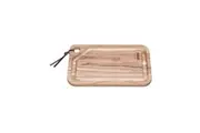 Tramontina 33x20cm Teak Wood Cutting Chopping Board w Handle Rectangle Serving