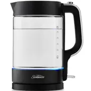 Sunbeam Black Classics Glass Kettle