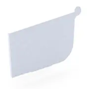 VIC NEW Stratco Quad Gutter 125 Stop End Zinc/Al