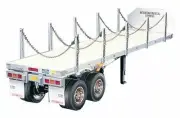 Tamiya 56306 1/14 Flatbed Semi-Trailer Kit, Grand Hauler RC Truck Detailed Model