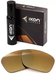 Polarized IKON Replacement Lenses For Oakley Crossrange - 24K Gold