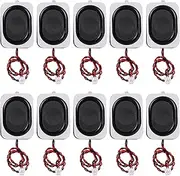 10PCS Waterproof 3525 Plastic Internal Magnetic Cavity Horn Computer Speaker 8 Ohm2W Full Range Box Speaker for Computer Electronic Project Application Components