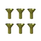 6 Pcs Metal Incense Holder Burner Head Base Frame Censer Backflow Rack Stick