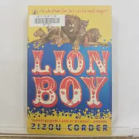 在飛比找蝦皮購物優惠-二手書📙英文小說 LionBoy//Zizou Corder