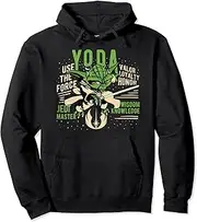 [STAR WARS] Clone Wars Yoda Jedi Master Portrait Pullover Hoodie