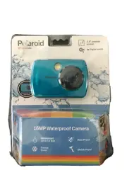 Polariad HD Waterproof 16MP Digital Camera Teal ISO049