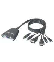 Belkin (F1DK102P) 2-Ports External KVM switch PS/2 **BRAND NEW**