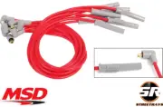 MSD Super Conductor Spark Plug Wire Set 22R Set of 4 Cyl For 81-90 Toyota Pickup (for: Toyota)