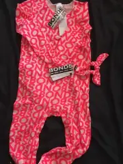 Bonds Girls Wondersuit Wonderbodies & Scrunchie Sz 2 Bnwt (G6 acc42acc180)