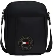[Tommy Hilfiger] Blocked Mini Reporter Bag - Black, black