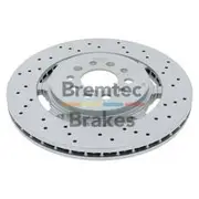 Bremtec Evolve FS2 Performance+ Brake Rotor - Single, BDR90130REV