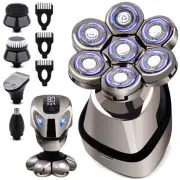 Head Shavers for Bald Men: Waterproof Bald Head Shavers for Men Skull - Recha...