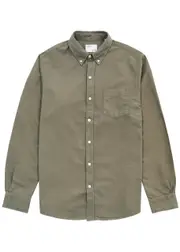 Colorful Standard Cotton Shirt - Olive - S S