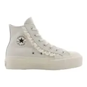 Size 7.5 Converse Women's Chuck Taylor All-Star Leather Hi-Lift Platform Sneaker