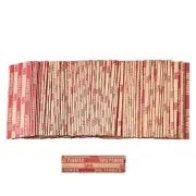 100 Piece Penny Coin Wrappers Penny Sleeves Flat Penny Rolls Wrappers K5A26412