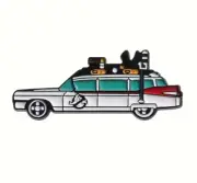 GHOSTBUSTERS - Ectomobile Car - ECTO-1 Enamel and Metal Pin FREE POST