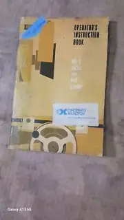 machinist manuals, 1 manual at $ 50.00 each