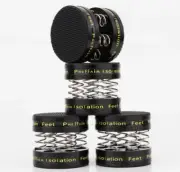 4PCS Aluminum Speaker Isolation Audio Amplifier Player Feet Pads Spring Stand~~