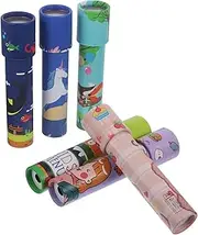 Kisangel 6Pcs Kaleidoscope Kaleidoscopes for Educational Explore for Birthday Party Favors and Present Bag Fillers