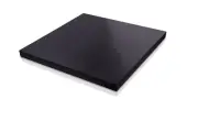 Acetal - Delrin Plastic Sheet 5/8 x 12" x 12" - Black Color