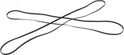 UPKOCH Record Player Belt Flat Turntable Belt Replacement Rubber Material for Record Players and Phonographs