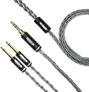 NOBUNAGA Labs Tokusen NLC-TOK Copper Silver Alloy Conductor Cable (3.5mm 3-Pole Balanced/3.5mm 2-Pole X2)