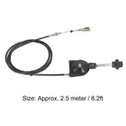 Unbrand 8.2ft Manual Throttle Control Cable for EX230 Excavator Durable, Rust-Proof Construction