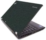 LEATHER Vinyl Lid Skin Cover Decal fits IBM Lenovo ThinkPad X220 X230 Laptop