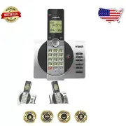 Expandable DECT 6.0 Cordless Phone with Digital Answering System – Silver/Black