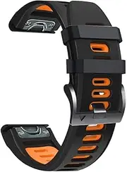[ISOUDE] 22 26mm Watchband For Coros VERTIX2 Vertix 2 Straps Smartwatch Silicone Quick Easy Fit For Garmin Fenix 7 7X 6 6X 5 5X Wristband