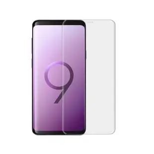 【Cherry】SAMSUNG S9 Plus 6.2吋 3D曲面滿版鋼化玻璃保護貼(Galaxy S9 Plus 專用)