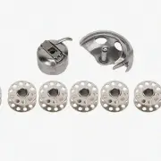 StitchMaster Bobbin Kit: Complete Metal Bobbin Case & Shuttle Hook Set for Seaml