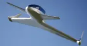 Sirius Scarab Aviation Lab Airplane Desk Wood Model Big New