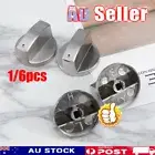 1/6XAlloy Home Kitchen Gas Stove Knob Cooker Oven Cooktop Metal Switch ContrI JC