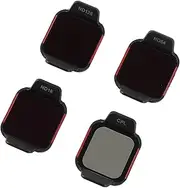 Drone Filters Set for Flip Drone, 4 Pack CPL ND8 ND16 ND32 ND64 ND128 Neutral Density Filter Drone Lens Accessory, Multi Coated HD Optical Glass