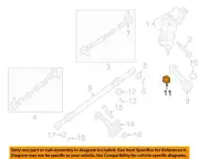NISSAN OEM 12-24 NV1500 Steering Gear Linkage-Pitman Arm Nut 485061PA0B (for: Nissan)