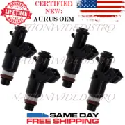 4x OEM NEW AURUS Fuel Injectors for 2006-2015 Honda Civic 1.8L I4 16450-RCA-A01 (for: Honda Civic)