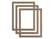 Country Chic Frame 1.5” - [Whiskey Brown - 16x20"] - 3 Pack