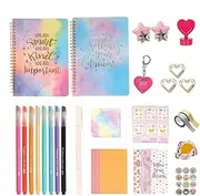 Journal Kit - 98X/Set Funny Creative Diary Journal Kit,Scrapbooking Toy, Scrapbook & Diary Supplies Set for Kid Aged 8+ Boy