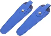 OSOLADY Scissor Holder for Hairdresser 2pcs Professional Barber Scissors Set Pu Leather Bag
