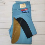Tailored Sportsman Ladies Vintage Trophy Hunter Sock Bottom Breeches Surfer Blue