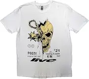 [Rock Off officially licensed products] Post Malone Leeds And Reading T Shirt M