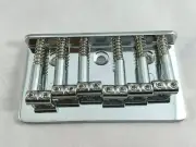 Top-Loading Hardtail Electric Guitar Bridge Chrome